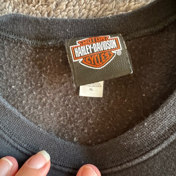HARLEY DAVIDSON Women’s Crewneck Sweatshirt - Picture 9 of 11